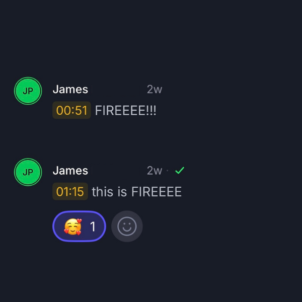 Client video review comment: this is FIREEEE