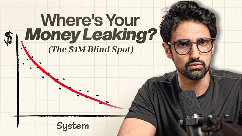 Thumbnail design for a video on why most financial advice falls short